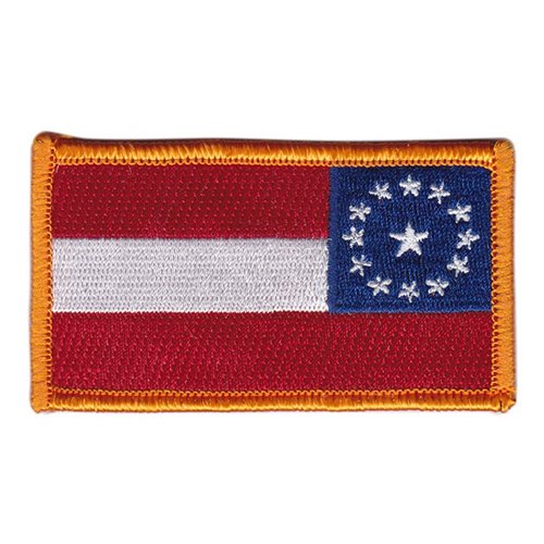 Stars and Bars Flag Reversed Patch