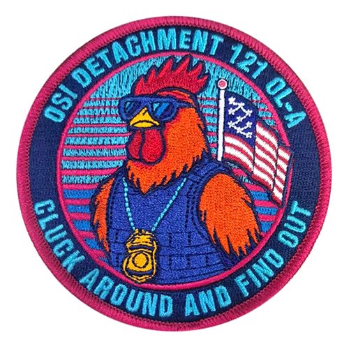 OSI Det 121 OL-A Cluck Around and Find Out Patch