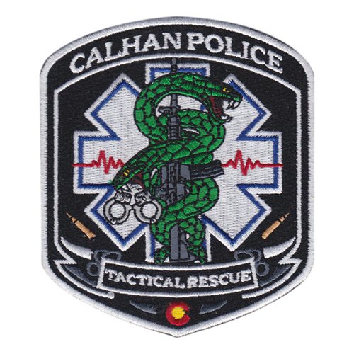 Calhan Police Dept Tactical Rescue Patch