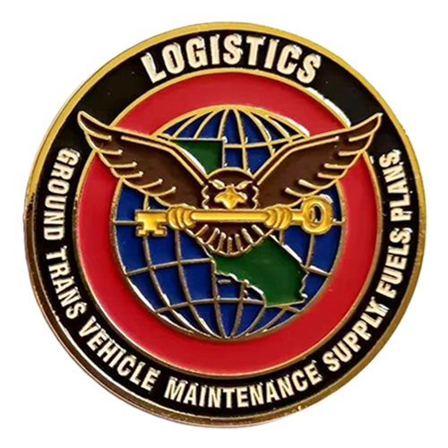 940 LRS Ground Trans Vehicle Maintenance Supply Fuels Plans Challenge Coin
