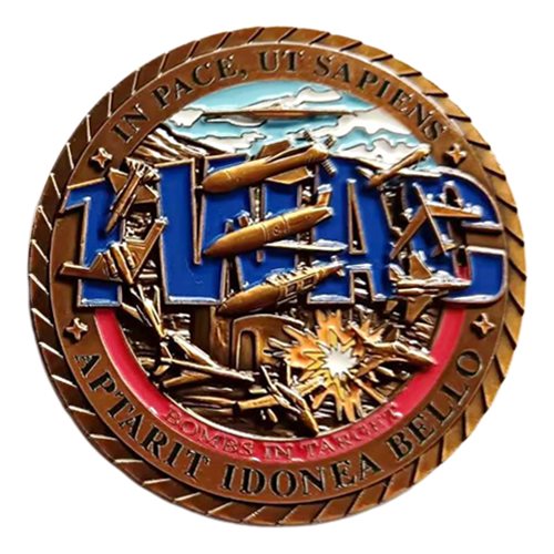 DTRA TWAC Bombs in Target Challenge Coin - View 2