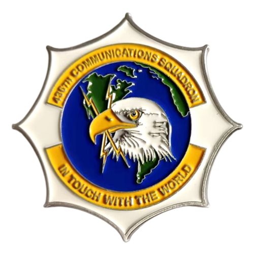 436 CS Cyber Spiders Commander Challenge Coin