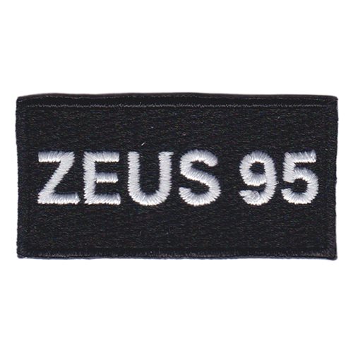 USTRANSCOM Zeus 95 Black Pencil Patch