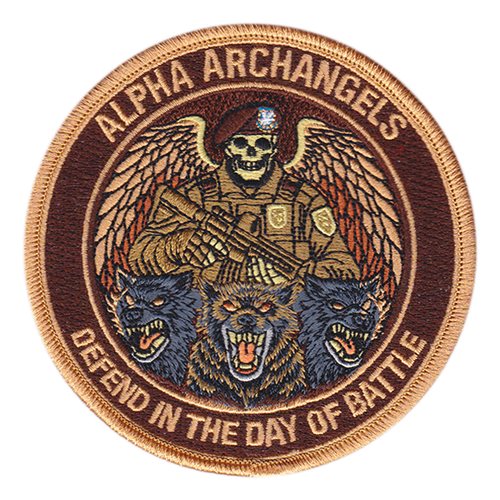 377 WSSS Archangel Skeleton Patch