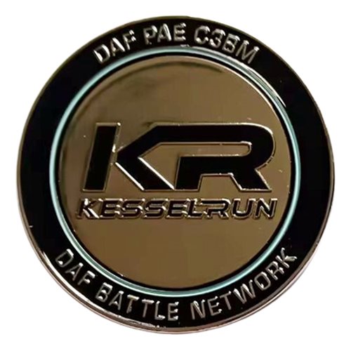 DAF PAE C3MB Kessel Run Commander Challenge Coin