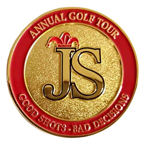 Joker Smoker Golf Tour Challenge Coin - View 2