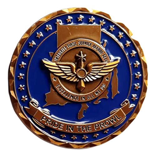 AFJROTC North Providence High School Challenge Coin - View 2