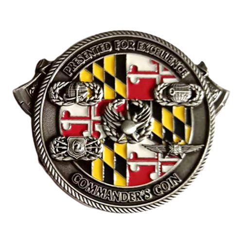 341 COS Commander Challenge Coin - View 2