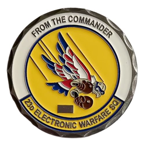 23 EWS First in Last Out Commander Challenge Coin