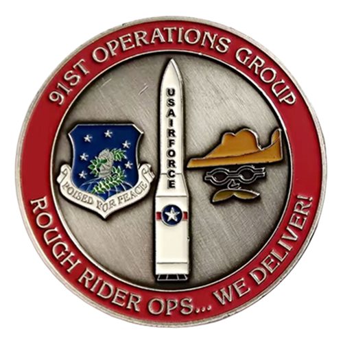 91 OG Chief Master Sergeant Challenge Coin