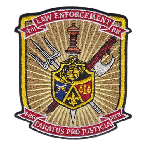 4 LE Bn Paratus Pro Justicia Patch