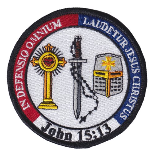 Laudetur Jesus Christus Patch