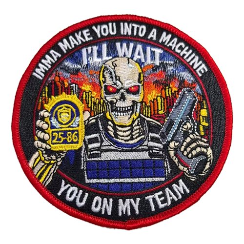 NYPD 25-86 Patch