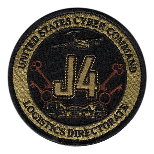 USCYBERCOM J4 Logistics Directorate Patch