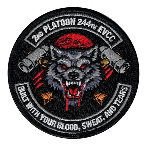 2nd Platoon 244th EVCC Patch