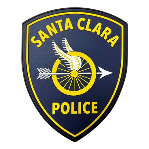 Santa Clara Police Department PVC Patch