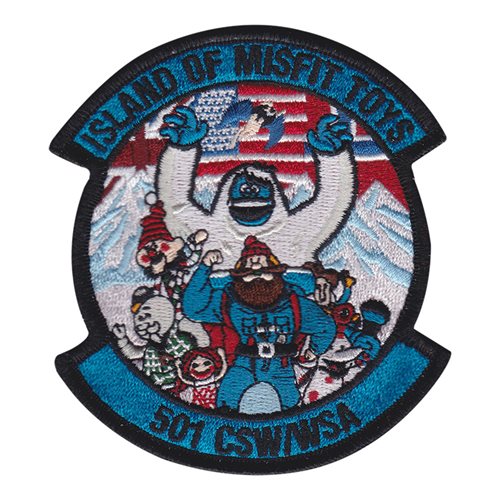 501 CSW/WSA Island of Misfit Toy Patch