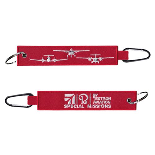 TXTAV Special Mission Red Key Flag with Carabiner