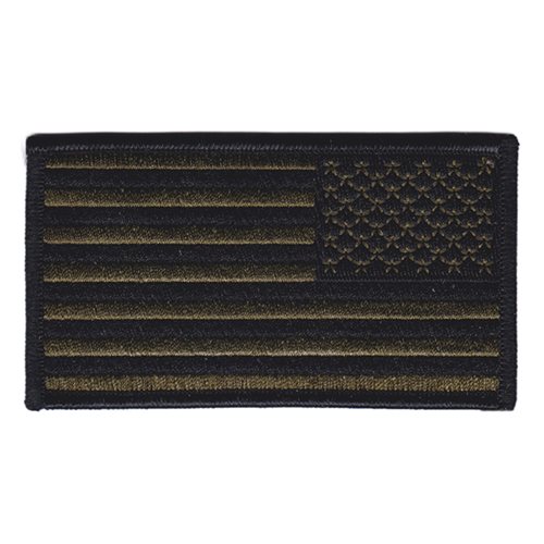 USA Flag MultiCam Reverse Olive Drab NWU Type III Patch