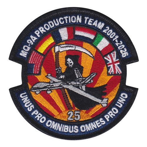 MQ-9A Production Team 2001-2026 Patch