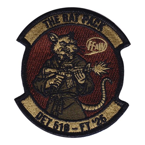 AFROTC Det 510 FT 2026 Rat Pack OCP Patch