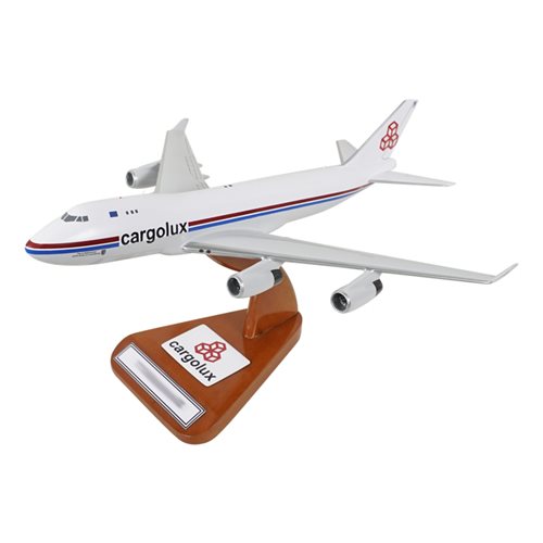 Cargolux Boeing 747-4R7F Custom Aircraft Model