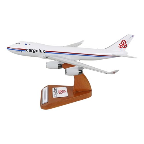 Cargolux Boeing 747-4R7F Custom Aircraft Model - View 2