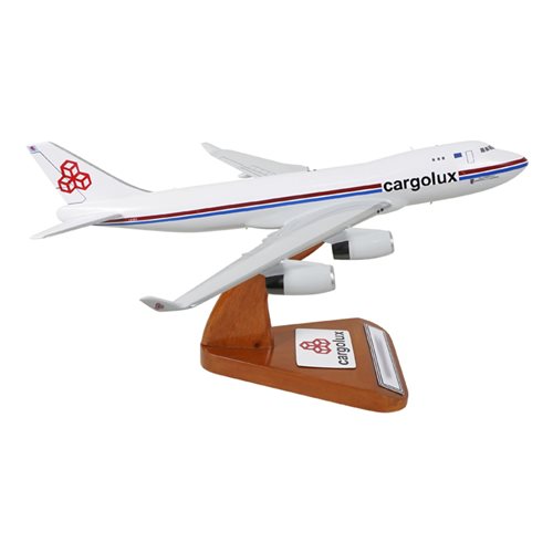 Cargolux Boeing 747-4R7F Custom Aircraft Model - View 4