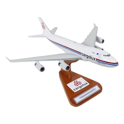 Cargolux Boeing 747-4R7F Custom Aircraft Model - View 5