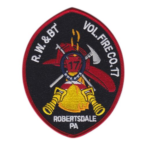 R.W. & BT. Fire Company 17 Patch