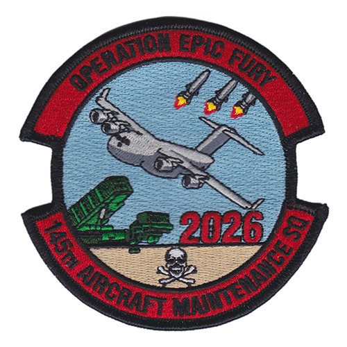 145 AMXS Ops Epic Fury Patch