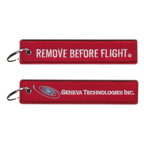 Geneva Technologies Inc Red RBF Key Flag