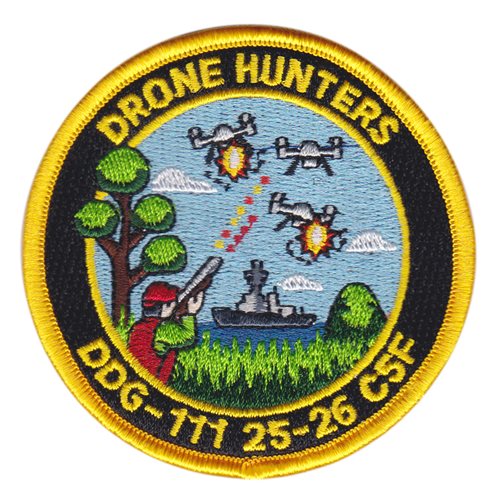 USS Spruance DDG-111 25-26 C5F Patch