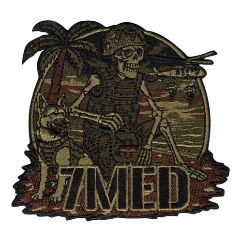 7 SFG MED Airborne OCP Patch