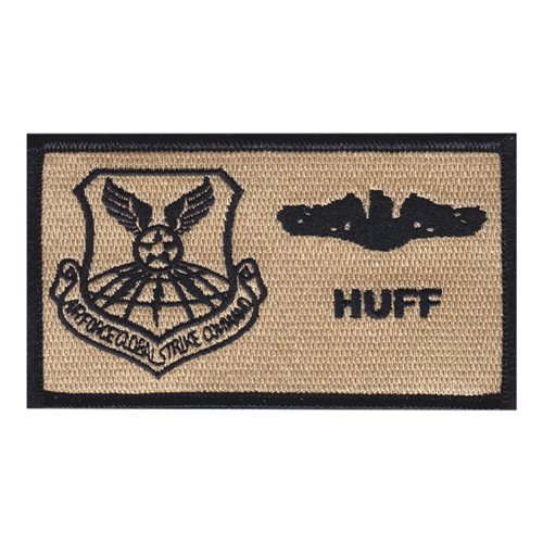 AFGSC HUFF Khaki Patch