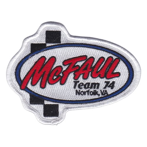 USS McFaul Team 74 Patch
