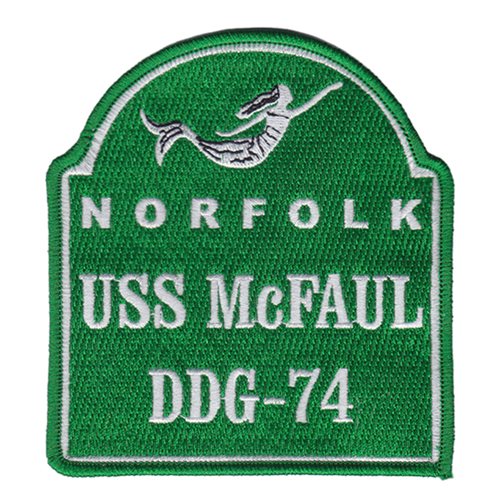 USS McFaul Norfolk Patch