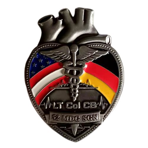 52 MDG Heart Challenge Coin