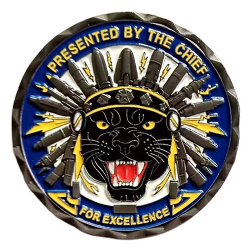 325 OG Panther Command Chief Challenge Coin
