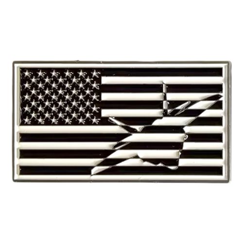 411 FLTS Raptor US Flag Challenge Coin - View 2