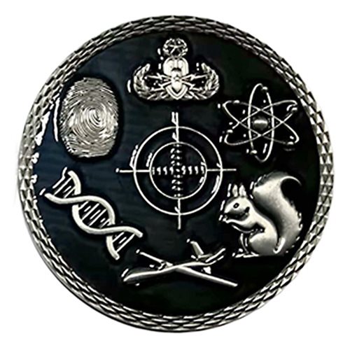 Forensic Exploitation Laboratory CENTCOM Challenge Coin - View 2