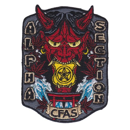 CFA Sasebo Alpha Section Patch