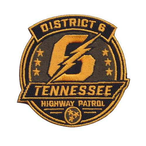Tennessee Highway Patrol District 6 Patch