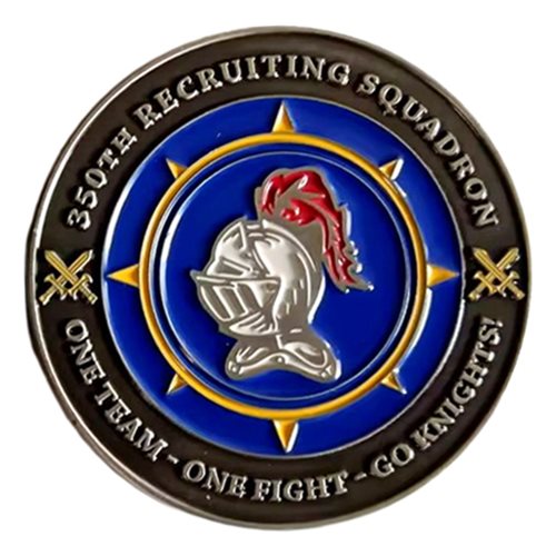 350 RCS Knight Challenge Coin