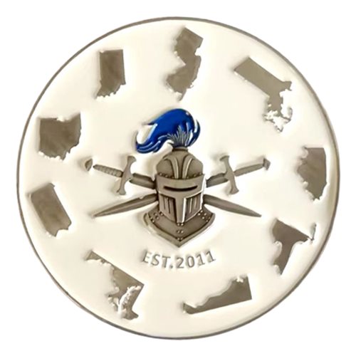 350 RCS Knight Challenge Coin - View 2