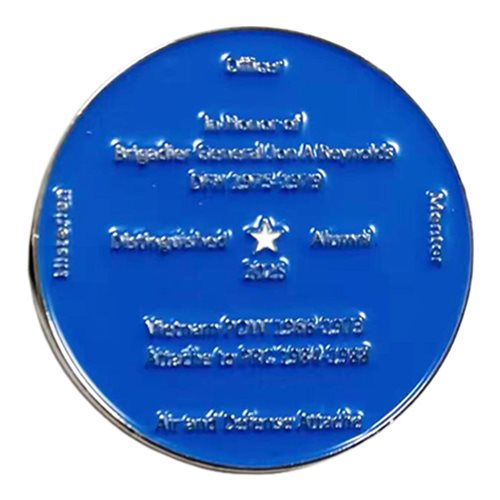 USAFA DFH Alumni Association 2025 Challenge Coin - View 2