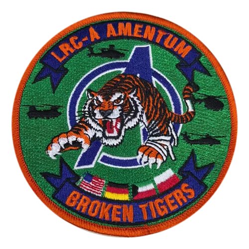 Amentum Aviation Broken Tigers Patch