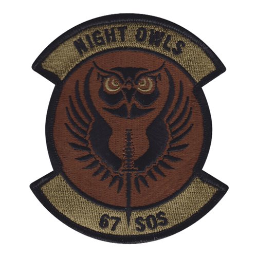 STICKER USAF 67th Special Operations Squadron A 