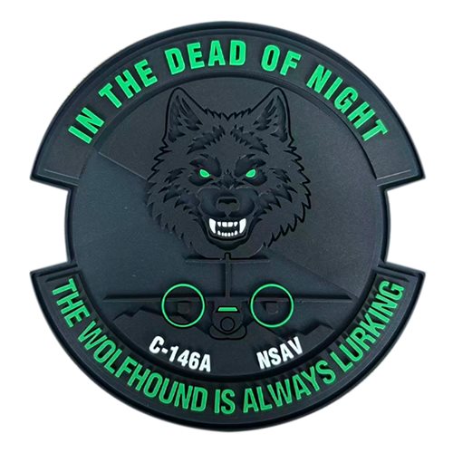 SNC C-146A MXS Wolfhound PVC Patch