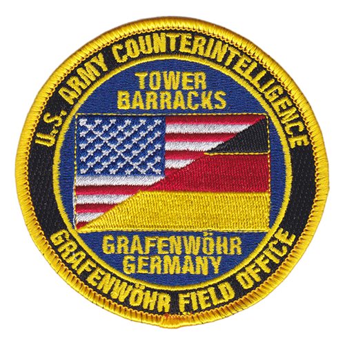 Grafenwoehr Field Office CI Tower Barracks Patch